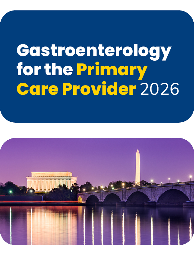 Gastroenterology for the Primary Care Provider 2026 Banner