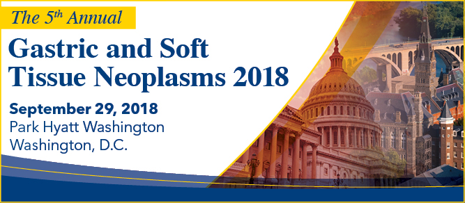 Gastric and Soft Tissue Neoplasms 2018 Banner