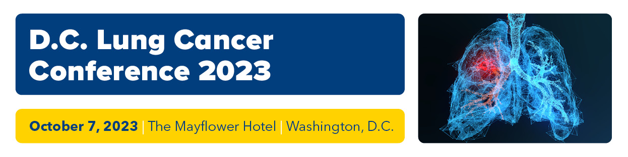 D.C. Lung Cancer Conference 2023 Banner