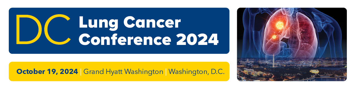 D.C. Lung Cancer Conference 2024 Banner