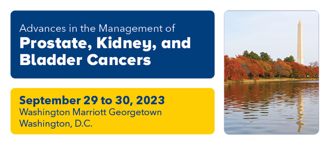 Advances in the Management of Prostate, Kidney, and Bladder Cancers 2023 Banner